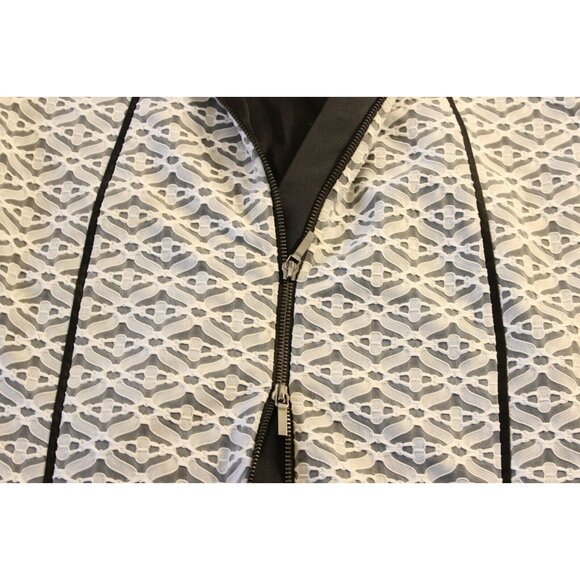 Isabel Toledo Womens Plus Dress Wedding/Date/Cocktail Lace Back Zipper 14W - Picture 6 of 7